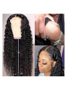 折扣 13x4 深波浪蕾丝前假发 女士真人发假发 真人发蕾丝前假发 预拔婴儿头发 湿发和波浪卷发蕾丝前假发 150% 密度 8-34 英寸 鲍勃假发 8-16 英寸 - SNatural - 查看 5