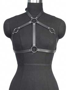 1pc Women's Corset Belt Leather Gothic Waist Cincher For Festival Costume Party