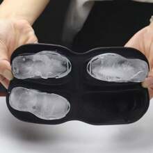 1 Pc 3D Shoe-Shaped Silicone Mold Ice Tray, For Whiskey Lovers And Bartenders