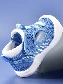 1 par de zapatos cómodos y antideslizantes para bebés de 1 a 4 años, diseño con fácil de poner, livianos y cómodos para uso en interiores/exteriores, aptos para primavera/verano