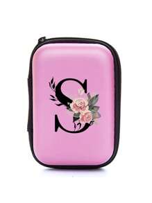 Pink EVA Material A-Z Letter Storage Bag, Travel Data Cable + USB Cable Storage Bag, Electronic Product Storage Box, Can Store Data Cables, Chargers, Earphones, Etc., Music Festival Earplug Storage Bag, Essential Travel Tech Accessories Storage Bag, Zipper Wallet-Style Storage Bag, Meeting Your Daily Storage Needs. Suitable For Travel, Work, School, Dorm Storage. - Multicolor - View 16