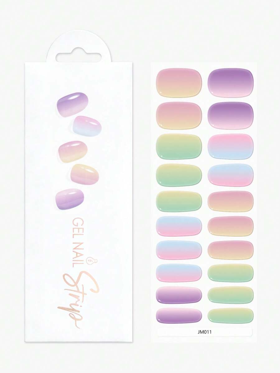 1 pièce de crème gel semidurcissante pour ongles, couleur printemps et été, crème gel pour 20