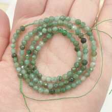 1 Strand Approax 3mm Round Faceted Natural Stone Nice Cutting Gemstone Bead Crystal Agate For DIY Jewelry Making Bracelet Necklace - 3mm Faceted Stone - View 28