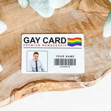 1 Stück personalisierte LGBTQ+ Karte, individuelle Karte mit Foto, Lesben Karte, Premium Lebensmitgliedschaft, Witz Meme, witziges Geschenk, Geschenk für Scherze, Schulmaterial, Rückkehr zur Schule, Schulgeschenk, für Büro, für Schule, für Klassenzimmer, für Lehrergeschenke, für Universität, für Kollegen, für Studentenwohnheime, für Lehrer, für Jungen und Mädchen, für Teenager, Schüler der Sekundarstufe I, Schüler der Sekundarstufe II, Studenten, Erstsemester, Zweitsemester, Unterstufenschüler, langanhaltend, farbig, süß, niedlich, witzig, Kawaii, Y2K, stilvoll, unisex, lässig, individuell, personalisiert, einzigartig, angepasst, ideale Geschenke für ihn, ideale Geschenke für sie, sie, Freund, Freundin, Familie, Freunde