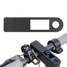 Carbon Fiber Protective Film Sticker For Xiao Mi M365 PRO Electric Scooter Centrol Control Dashboard And Accelerator, Xiao Mi Electric Scooter Accessories Switch Panel Button Instrument Cover Throttle Carbon Fiber Film Sticker