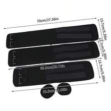 3pcs/set Corrector de Postura de Piernas Multifuncional, Cinturón de Corrección de Piernas Arqueadas, Cinturón de Corrección para Piernas Tipo O y Tipo X - 1 - Ver 7