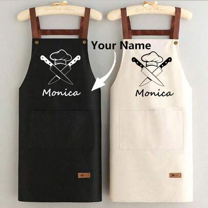 Customized Dustproof Aprons - Personalized Nordic Home Sleeveless Kitchen Men And Women Home Work Clothes, Private Customized Kitchen Cooking Hand Wipe Aprons, Unisex Sleeveless Dustproof Aprons Party, Wedding Engagement Gifts, Family Gifts, Party Gifts, Anniversary Gifts Christmas,Christmas,Home Harmony