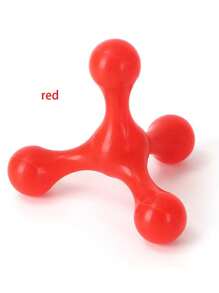 1pc 5-Color Cute Triangular Cat/Dog Lover Gift And Dog/Cat Mom Love Pet Toy, Silicone Chewing Toy For Dog Lover And Dog Mom Love & Cat Lover And Cat Mom Love Teeth Grinding And Boredom Relief, Non-Tipping 3-Leg Design For Small/Medium Cat/Dog Lover Gift And Dog/Cat Mom Love Pets - Multicolor - View 8