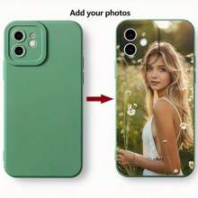 1 ốp lưng điện thoại cá nhân hóa theo yêu cầu, tương thích với Apple 16/15/14/13 Plus/Pro/Max/Pro, chất liệu TPU màu đen chống sốc, thích hợp làm quà tặng Giáng sinh/Lễ Tạ ơn/Halloween/Ngày lễ Tình nhân/Lễ Phục sinh/cho bạn trai/bạn gái/bạn gái/gia đình/bạn bè. Có thể tùy chỉnh ảnh cá nhân, hình hoạt hình, nhân vật game, người nổi tiếng, v.v. Phiên bản quốc tế, không phải phiên bản nội địa. - màu đen - Xem 1