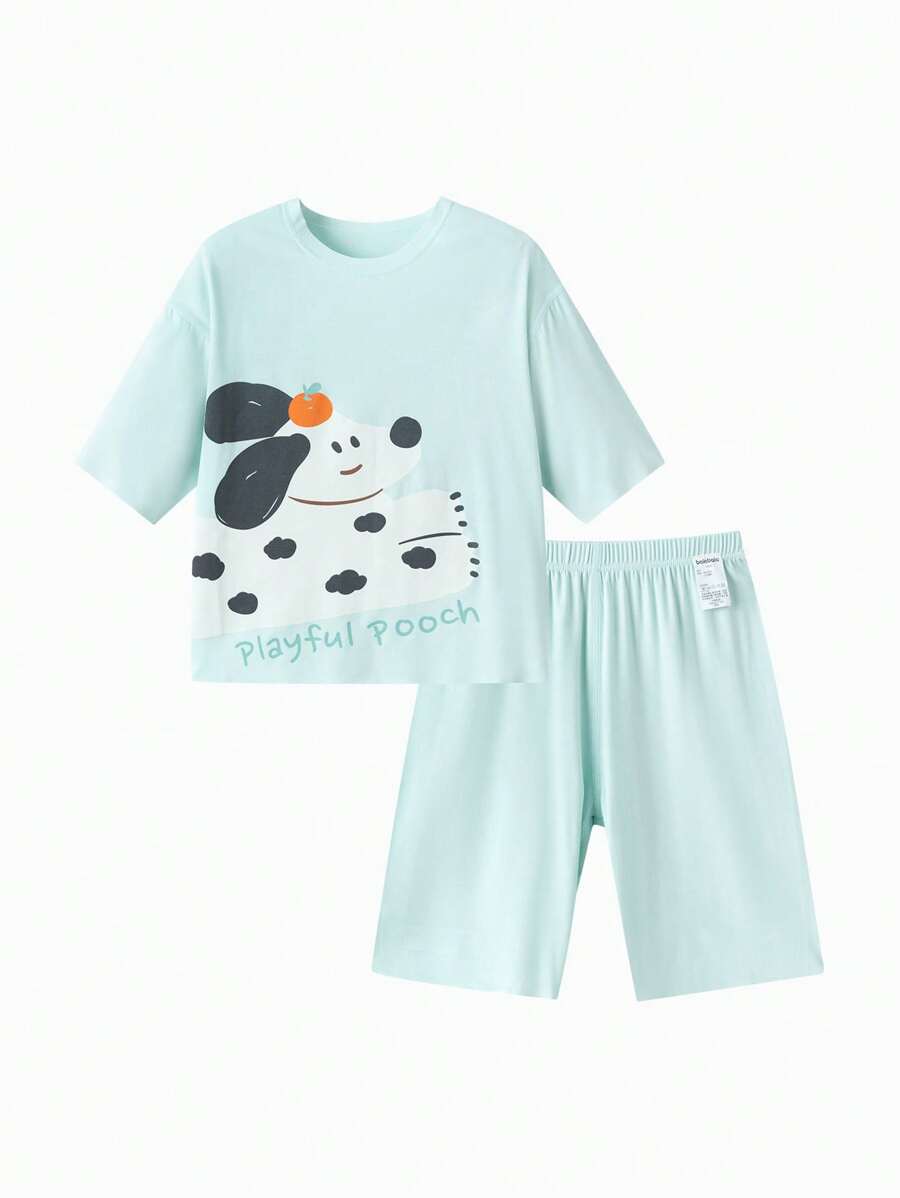 Balabala Baby Boys' & Girls' Soft Set, Breathable & Comfortable - Green Tone - View 1