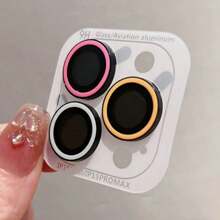 [Smart Photochromic]Compatible With IPhone Lens Cover For 16 Pro Max/15 Pro Max/14 Plus Glow Camera Lens Protector | 9H Military-Grade Anti-Explosion Tempered Glass | Night Shooting Internet Celebrity Magic Tool/Tik | Anti-Scratch Anti-Fingerprint Anti-Fall Three-In-One Gift For Birthday, Family, Friends Lens Protector, Phone Accessories