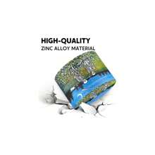 JBNG 2 Inch/50mm Skull Shaped Metal Herb Grinder, Garden Themed