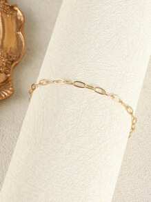 8 件/1 套优雅星星、月亮、心形锆石和人造珍珠手链套装，适合日常佩戴、礼物、派对和聚会 - 金色-星星月亮款 - 查看 23