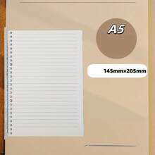 New Arrival Premium Loose-Leaf Notebook, Creative Flip-Over Thick Hardcover Minimalist Notebook, Student Note-Taking Practice Book, Office Meeting Notepad