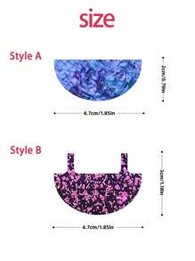 1pc For Water Cup Lid Nameplate And Glass Car Cup Nameplate. Personalized Name Tag. Glass Straw Lid Accessories. Custom Lid Name Tag. Handmade Gifts. Halloween And Christmas Gifts For Family, Friends And Lovers - Multicolor - View 2