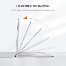 1pc Minimalist Thin Lightweight Foldable Mobile Phone Holder Magnetic Kickstand Card-Style Mount - Multicolor - View 8