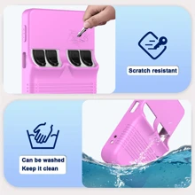 Funda de silicona suave adecuada para la consola de juegos ANBERNIC R36S, carcasa protectora anti-caídas y resistente a golpes - Talla única - Ver 8