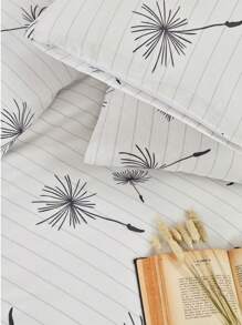 2/3pcs Single And Double Duvet Set Without Fitted Sheet | Comfortable & Elegant Bedding 200x220 160x220 - White - View 3