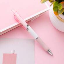 1/5pcs Customized Neutral Pen With Engraved Text, High-Quality Retractable Pen Engraved With Name/Logo, Suitable For Office, Study, And As A Personalized Gift For Teachers' Day, Mother's Day, Wedding, Anniversary, Birthday For Friends, Family, Students, Employees, Back To School - Multicolor - View 7