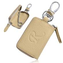 Multifunctional Fashion Smart Key Holder, Unisex, Letter Embossed Design, Transparent Window, Zipper Closure, Compatible With Smart Key, Includes Carabiner, Cute Style, Suitable For Commuting And School Use - Multicolor - View 15