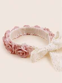 Rosenkranz-Stirnband für Baby Mädchen, Feiertags-Dekoration