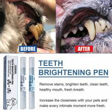 Rimuovi tartaro per animali domestici, penna per sbiancare i denti per cani e gatti, strumento per la pulizia dentale per rimuovere placca e tartaro, schiuma per la pulizia dei denti per cattivo alito e macchie sui denti
