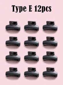 12/20/30pcs Small Cute And Fashionable Hair Clip, Suitable For Daily Use Hair Claws Claw Clips Hair Clips Hair Jaw Clip Hair Clamps Hair Clutch Hair Catcher Clip, School Stuff, College Fall Winter Hair Accessories For Women For Vacation Outfits Woman