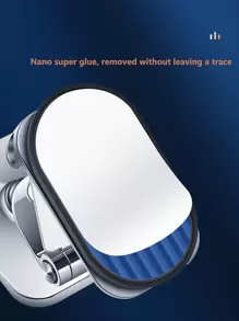 1 Super Magnetic Car Mobile Phone Holder, Foldable, Rotating, Multi-Functional Mobile Phone Holder, Car Navigation Holder Compatible With IPhone, Android Phone, Gift For Birthday, Family, Friends Car Accessories, Car Phone Holder