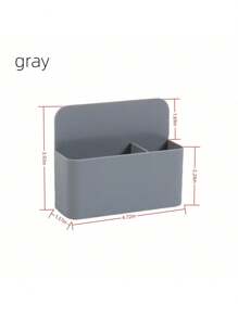 1 pièce Support magnétique de rangement de marqueurs pour tableau blanc à effacement à sec, boîte de rangement de craie pour tableau, appareil de rangement pour casier, convient pour tableau blanc, réfrigérateur, support pour télécommande, bureau, maison, cuisine, école, tasse magnétique, porte-stylo de rangement pour tableau noir, boîte à stylos magnétique à compartiments réglables, plusieurs types, options de couleurs multiples