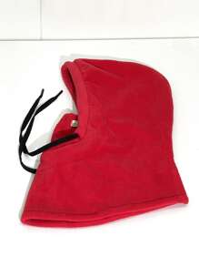 1pc Balaclava Winter Hat Scarf Set For Women, Warm And Soft Fleece Face Mask Neck Gaiter Headwear Halloween - Black - View 9