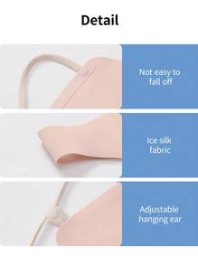 1pc GOLOVEJOY Summer Solid Color Versatile Face Cover, UV Protection, Eye Shaded, Sweat-Absorbent, Breathable, Ice Silk Face Cover - Unisex, Suitable For Cycling, Driving, Outdoor, Sunblock, Sports - Multicolor - View 12