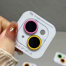 [Smart Photochromic]Compatible With IPhone Lens Cover For 16 Pro Max/15 Pro Max/14 Plus Glow Camera Lens Protector | 9H Military-Grade Anti-Explosion Tempered Glass | Night Shooting Internet Celebrity Magic Tool/Tik | Anti-Scratch Anti-Fingerprint Anti-Fall Three-In-One Gift For Birthday, Family, Friends Lens Protector, Phone Accessories