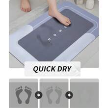 Bathroom Mat, 3 Counts/Set Non-Slip Bathroom Mat, Water Absorbent Bathroom Rug For Bathroom Living Room Kitchen Laundry Home Decor, Bathroom Accessory Home Bathroom Decor Floor Carpet Outdoor Rug Door Mat Fall Decor Bathroom Accessories Back To School Entryway Decor