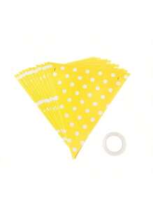 1 Set de 12 piezas de Banderines de papel con lunares y triángulos con 1 rollo de 5m de cuerda de colores, decoración de guirnalda para el hogar, lugar de celebración, cumpleaños, boda, decoración de la habitación, decoración del jardín, decoración de boda, decoración del hogar, regalo de fiesta, pancarta de tapiz, decoraciones de cumpleaños, decoraciones de fiesta