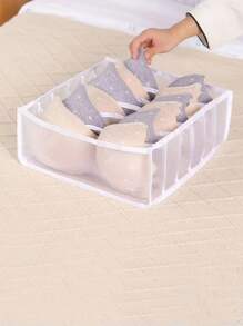 1 pieza/3 piezas Caja de almacenamiento plegable para sostenes y ropa interior, organizador de cajones, contenedores de almacenamiento para calcetines, lencería, ropa, pantalones, vaqueros, faldas, almacenamiento doméstico, camisetas blancas, pantalones negros, ropa de invierno para mujer, vestidos, vestidos elegantes para mujer, blusas blancas para mujer, mangas largas, mono blanco para mujer, ropa de primavera para mujer, ropa de primavera, minimalista, blusas de verano