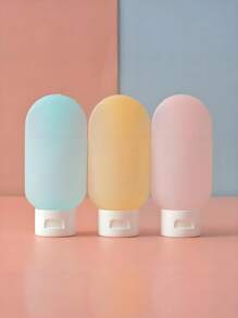 1/3pcs Anti-Leakage Travel Bottles, Refillable Squeeze Shampoo Containers, Reusable Travel Bottle Set, Shampoo Conditioner Lotion Body Wash Travel Size, Travel Essentials For Beach, Vacation, School, Camping, Holiday Accessories, Women's & Men's Perfume