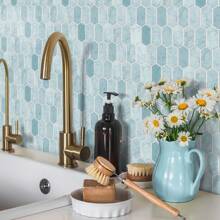 1/10 Pcs Modern Hexagon Peel And Stick Backsplash Tile - DIY Kitchen And Bathroom Wall Tiles, Waterproof Self-Adhesive Mosaic Tile Sticker - Various Colors Available, Decal, Wall Sticker, Vinyl Home Decor Sticker, Refresh Your Home With Spring Decor Items, Rama Decorative Sticker