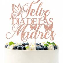 Topper na tort "Feliz Dia Del Padre", Topper na tort z okazji Dnia Ojca, Dekoracje Feliz Cumpleanos Papa, Dekoracje na przyjęcie z okazji Dnia Ojca
