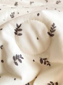 1 pièce Couette d'été légère, parure de lit à motif feuille pour la maison, la chambre climatisée, la chambre à coucher, la chambre d'amis, l'hôtel, le dortoir. Couette lavable en machine seulement, pas de housse de coussin