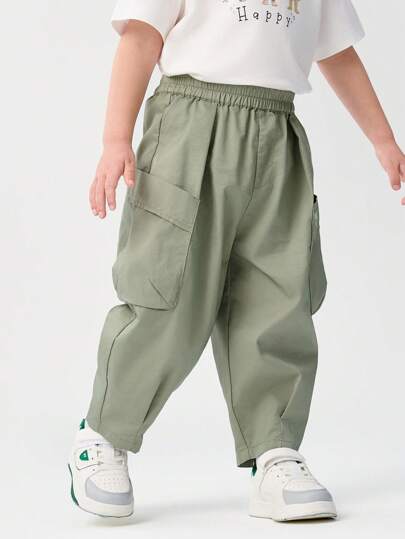 Balabala 男童快乾貨運褲和輕便