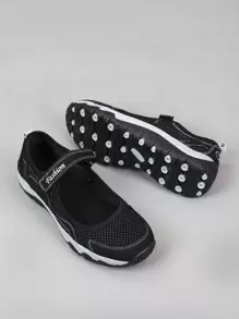 Zapatillas deportivas versátiles de dos colores para mujeres, antideslizantes y transpirables, aptas para todas las estaciones