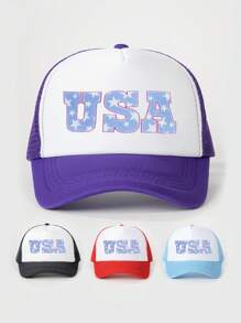 1 件女士户外驼色字母印花水洗棒球帽，可调节防晒休闲帽适合春秋季节，百搭旅行时尚，青年 Y2K 风格太阳帽