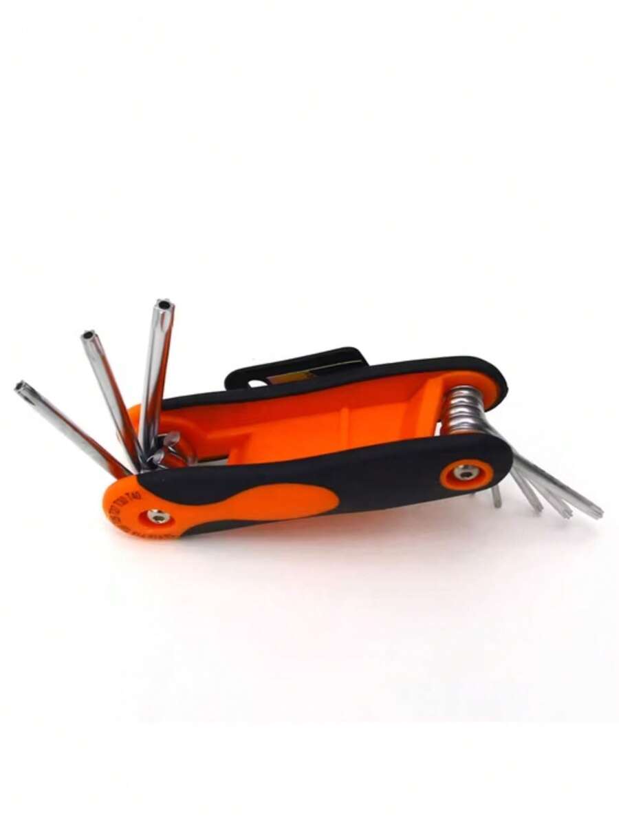 Set Of 8 Torx Keys Pocket Screwdrivers Knife Case - Black - View 1