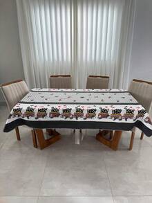 Tablecloth Two Sizes 4 Or 6 Chairs In Oxford Fabric Assorted Prints Fast Shipping - vaquinha poá - Xem 7