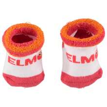 Happy Threads Sesame Street Elmo Baby Gift Set, Baby Clothes Set 3-Piece Bodysuit Beanie Hat Socks