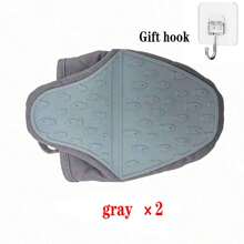 قفاز خبز متعدد الوظائف من السيليكون مع وسادة عازلة للحرارة - قفاز مطبخ مضاد للحرق مناسب للأطباق والصواني والأطباق - إكسسوار ضروري للمنزل