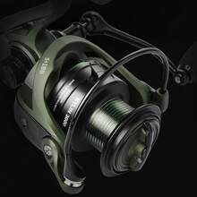 BILLINGS Spinning Reel,5+1 BB Ultra Smooth Powerful Spinning Fishing Reel With Aluminum Spool,17.6LBs Max Drag,5.2:1 Gear Ratio