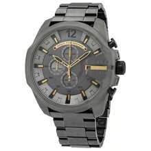 Men's Mega Chief Chronograph Grey Dial Watch DZ4466 - 黑色 - 查看 1