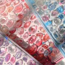 1pc 3D Cartoon Animal Waterproof Transparent Crystal Decorative Sticker, Can Decorate Stationery, DIY Phone Cases, Laptops,School Supplies,Back To School