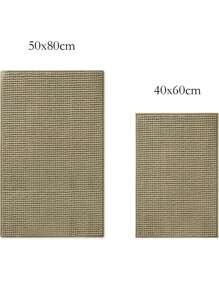 Farfallarossa 1200GSM High-Density Long Pile Microfiber Bathroom Rug, Soft And Comfortable, With Ultimate Water Absorption And Non-Slip Design, Suitable For Use In Bathrooms And Bedrooms, Enhancing The Quality And Comfort Of Life. - Brown - View 6